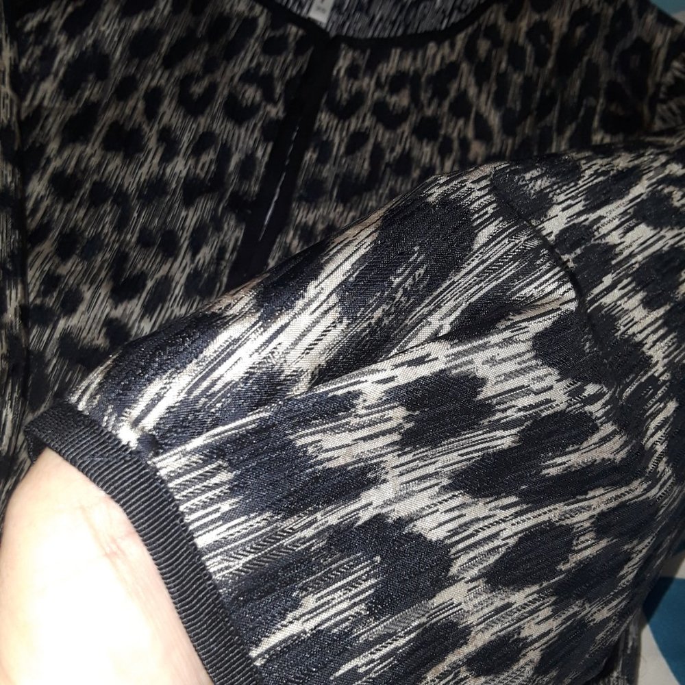Rebecca Moses leopard print women jacket/blazer XS - Picture 6 of 8
